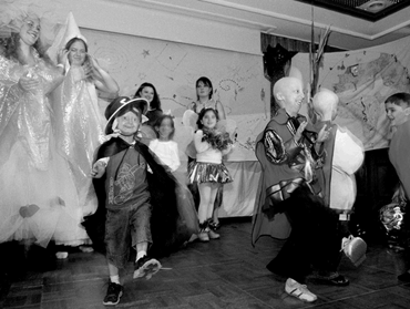 Michiel en Sascha, gepassioneerde dansers. foto: Benno Neeleman